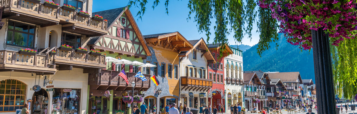 Front Street in Leavenworth Washington