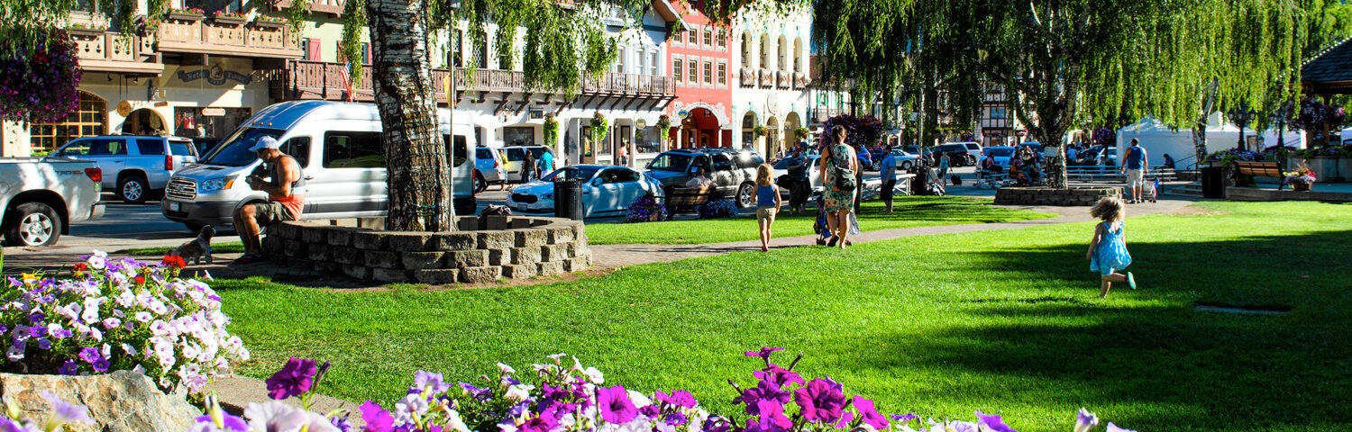 Front Street in Leavenworth Washington