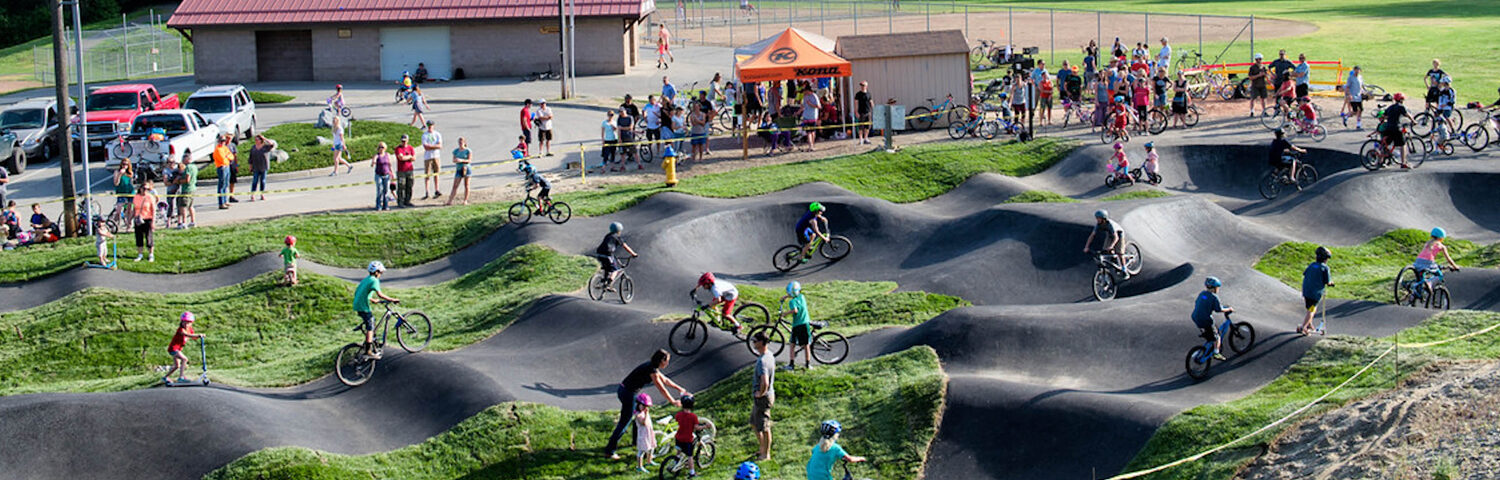 Enchantment park bike pump track