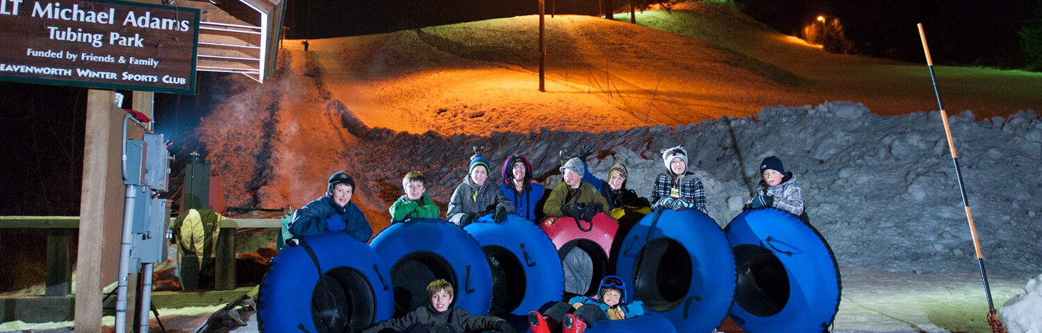Tubing at Leavenworth Winter Sports Club