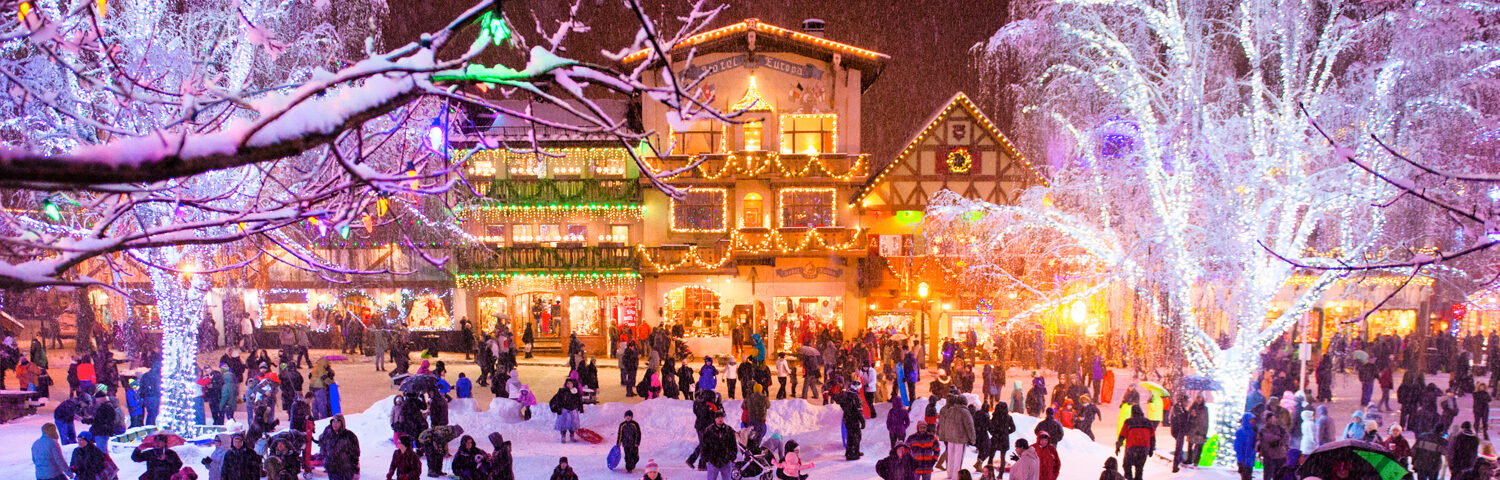 Christmas Lighting Festival in Leavenworth